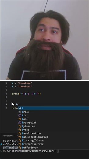 trucos de python como intercambiar el valor entre dos variables