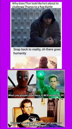 Marvel vs. DC: The Multiverse of Relatable Superhero#shorts #marvel #memes #ytshorts #yt