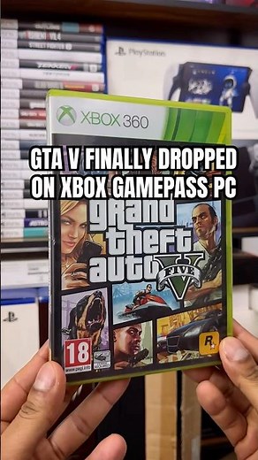 GTA V Enhanced edition on Gamepass #xbox #xboxseriesx #xboxgames #pcgamepass #pcgamepasspartner #ps5