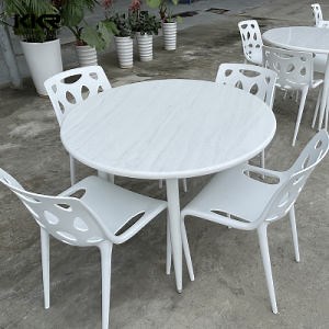 [Hot Item] Restaurant Furniture Artificial Stone Table Top and Dining Table