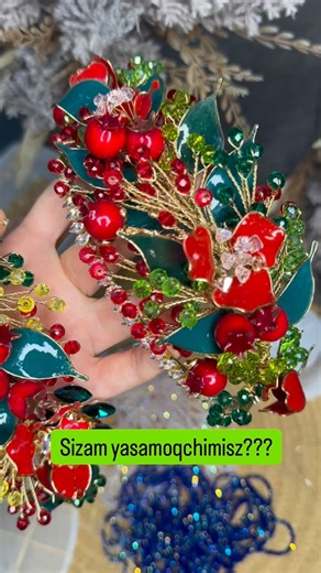 Accessory/Headpiece/Designer on Instagram: "Sifatli Obodok va Karonalarni Nargis artdan topasiz😍😍🙌🏻#headpiece #handmade #diy #weddingaccessories #kelinlook"