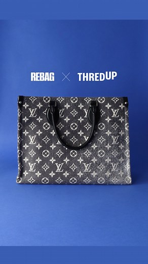 Rebag on Instagram: "Introducing: @rebagofficial x @thredup  As trusted resale leaders, we’re committed to helping you buy and sell sustainably. That’s why we’ve partnered to make it easy to both earn Rebag Credit when selling to thredUP AND to shop an exclusive edit of Rebag-approved pieces directly on thredup.com. Check out our stories to learn more ❤️ #rebag #thredUP #luxuryresale #luxuryfashion"