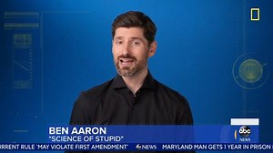 Ben Aaron dishes on National Geographic's 'Science of Stupid'. The host of the new show, and ABC News' Ginger Zee's husband, joins 'GMA' to discuss it all. https://gma.abc/33ZpQet | Good Morning America