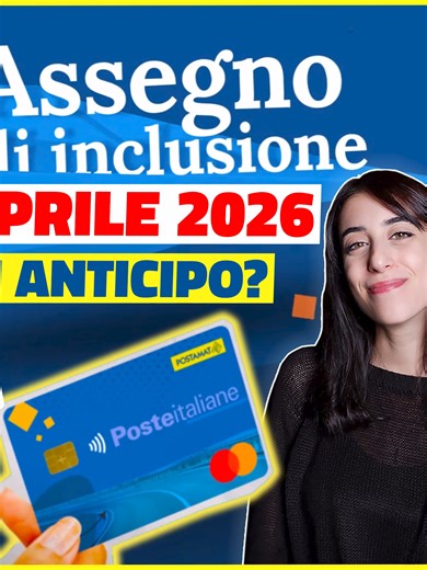 ASSEGNO DI INCLUSIONE: Quando arriva la ricarica di aprile? Date pagamenti e POSSIBILI ANTICIPI ___ Nel video di oggi parliamo dell'Assegno di Inclusione, delle date di pagamento di aprile e dei possibili anticipi. ___ ASCOLTA RADIOUCI IN DIRETTA: https://radiouci.it SCARICA GRATIS LA NUOVA APP DI RADIOUCI: https://shorturl.at/OBRwL ___ #assegnodiinclusione #assegnoinclusione #adi #radiouci