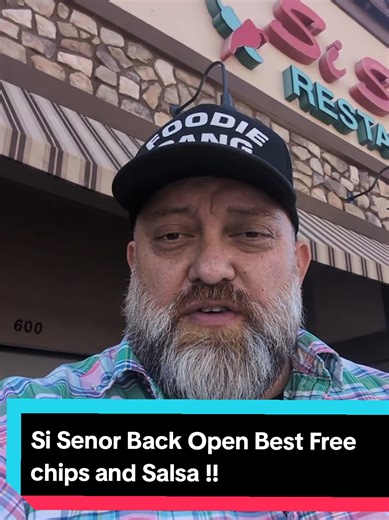 #Sisenor is back open in #Chandler #Arizona and has the best Free chips and salsa options before a meal and the best free warm #sopapillas after !! #NewMexico FoodieGang