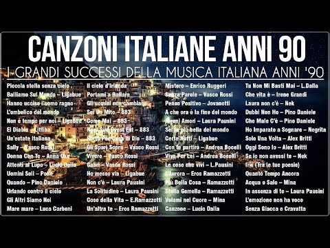 Musica Italiana Anni 90 - Le più belle canzoni italiane di sempre - Best italian songs 90s