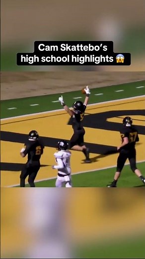 Cam Skattebo's high school highlights 😳