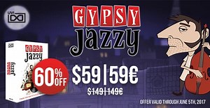 Save 60% on UVI's Gypsy Jazzy and Jazzistic instrument libraries