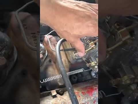 1972 C20 Chevy truck kick down cable figured out.