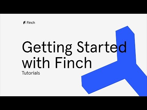 Finch for Beginners: Getting Started
