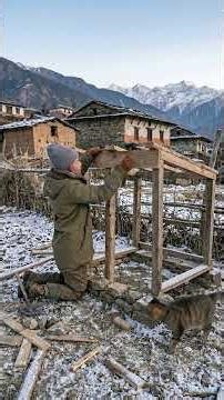 She Built a Shelter for a Stray Cat in Freezing Himalayas 🐾