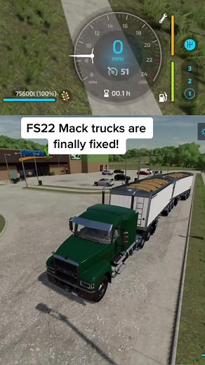FS22 Mack Trucks: Pulling Trailers in Farming Simulator 22