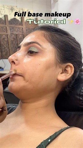 FULL BASE MAKEUP-TUTORIAL | #makeup #trendingonshorts #makeuptutorial #yt #bridalmakeup #shorts
