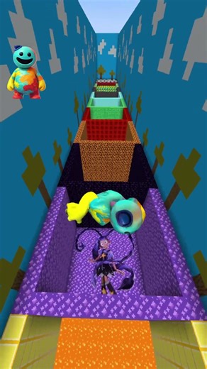 Poppy Playtime characters vs High Jump Challenge P.1 #poppyplaytime #minecraft