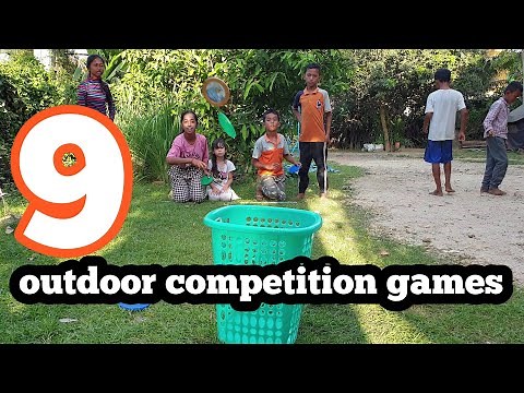 9 outdoor competition games | Fun outdoor games