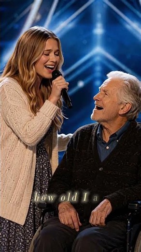 I'm still your little girl, Dad 💛Thank you for everything you did for me.#AGT #singer #music #dad