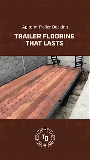 Need new trailer decking? Protect your investment with heavy-duty and long-lasting Apitong wood. Enjoy fast shipping. | TrailerDecking