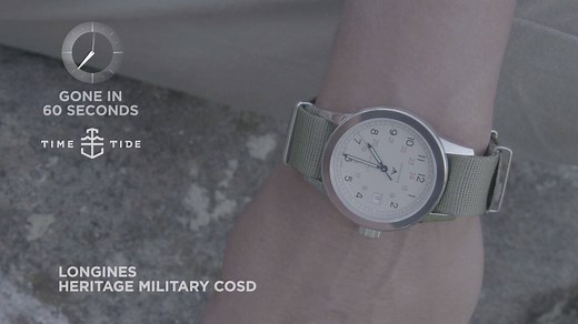 The Longines Heritage Military COSD presented by Barry Conrad for Time Tide Watches. Discover the full story on: http://goo.gl/xfTWJR #EleganceisanAttitude #timeandtidexlongines | Longines