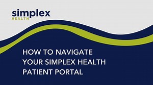 Simplex Health Patient Portal Tutorial
