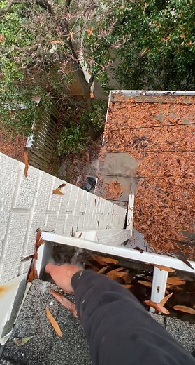 Thank you for over 30 MILLION VIEWS! 🎉 #guttercleaning #gutterinstallation #asmr #satisfying #jmgutters #f #fyp