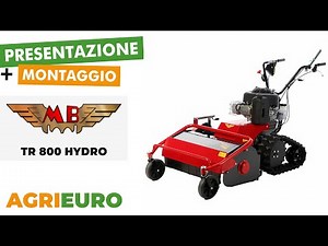 Presentazione e montaggio Meccanica Benassi TR 800 Hydro - Trinciaerba professionale a martelli