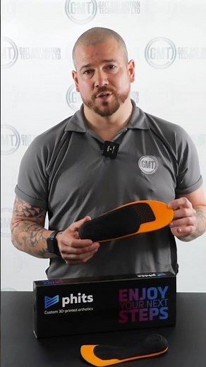 Step into the future of 3D printed orthotics with Phits 👣