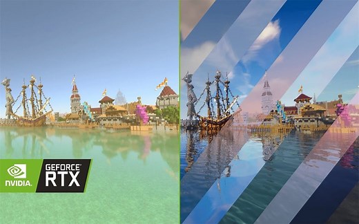 《我的世界》PC版 RTX光追开启 vs 2020年10大Shaders光影补丁 游戏画面对比 1080P 60帧视频