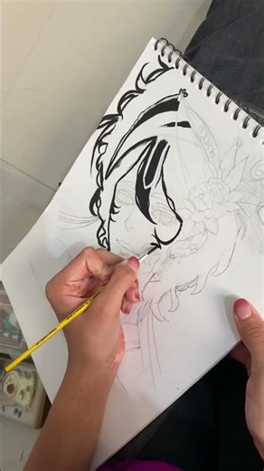 Poster colour drawing #arttutorial #drawing #beginnerarttips #art #sketch #drawingprocess #painting