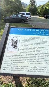 Civil War Battle Of Hanging Rock In Salem Va.
