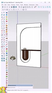 SketchUp tutorial✨modeling of à modern wall-mounted vase in SketchUp! ✨ A sleek and minimalist way to display plants. #SketchUp #Design #MinimalistDecor#SketchUp #SketchUpTutorial #3DModeling #FurnitureDesign #WallVase #MinimalistDesign #ModernDecor #InteriorDesign #DIYDecor #HomeDecorIdeas #DesignInspiration #3DRendering #ParametricDesign #HomeAesthetics #PlantLovers | Nice Tower Pro