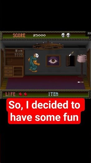 Mastering the Cursed Room! Splatterhouse Stage 3 Boss (Possessed Chair & Evil Spirit) #retrogaming