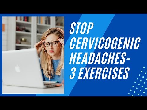 Cervicogenic Headache Relief| 3 Easy Exercises| McKenzie Neck Exercises