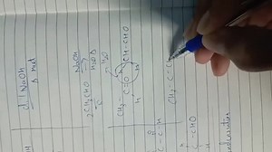 Explain Aldol Condensation with reaction... | Filo
