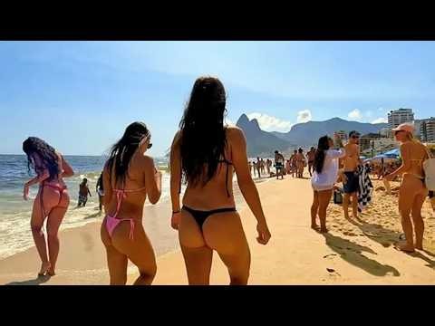 OMG 😍 Slow And Relaxing Walk Along Brazil’s Coast 🌴