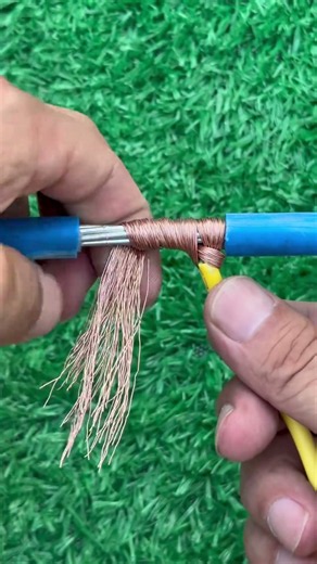How To Make A Permanent Wire To Wire Joint | Professional Electrical Connection #shortvideo #wire