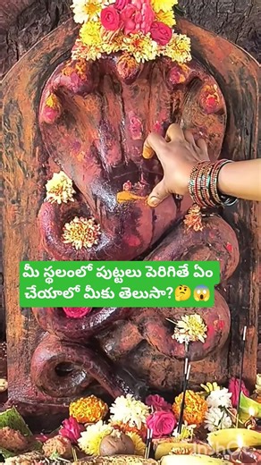 మీ స్థలంలో పుట్టలు పెరిగితే ఏం చేయాలో మీకు తెలుసా?🤔😱#devotional #ytshorts