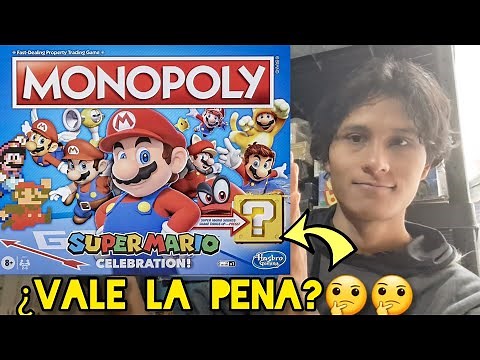 MONOPOLY de MARIO 35 Aniversario super celebración || UNBOXING Y REVIEW