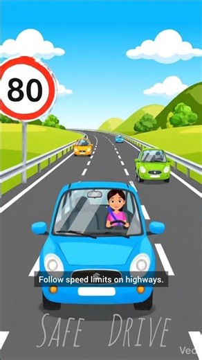 Did you follow speed limits while driving? ||#safedrive #accidentfree #anticollision #automobile