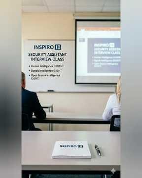 HUMINT | OSINT | SIGINT | IB Security Assistant|Interview class|INSPIRO IB #ibinterview