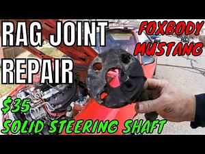 Rag Joint Replacement ($35 Solid Steering Shaft)