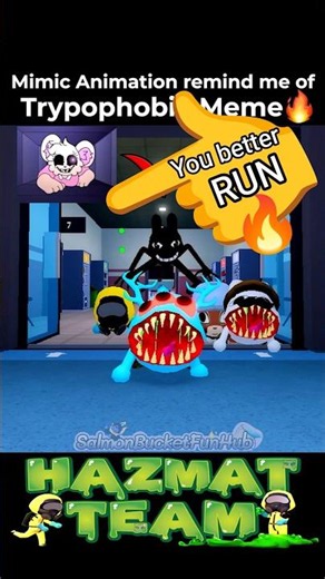Crawl Mimic Trypophobia meme in animal hospital #animalhospital #roblox #update