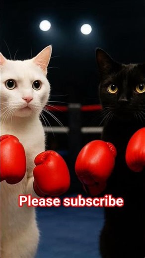 “Funny Cats Boxing Match 🥊😺 | Hilarious Cat Fight in the Ring”