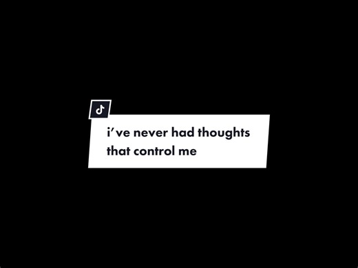 Thoughts That Control Me - Lyrics Overlay Edit