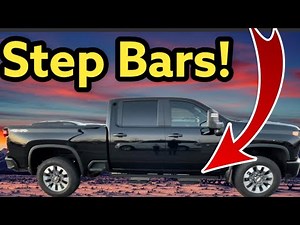 2021 Silverado 2500 HD Running Boards installation! Nerf Step Bars $200 Investment!