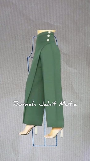 2.6M views · 26K reactions | Stylish pants pattern #sew #fblifestyle #pants #pantspattern #fashion #sewingtipsandtricks #sewingtutorial #design #sewingtips | Ulfa ZuRi | Facebook