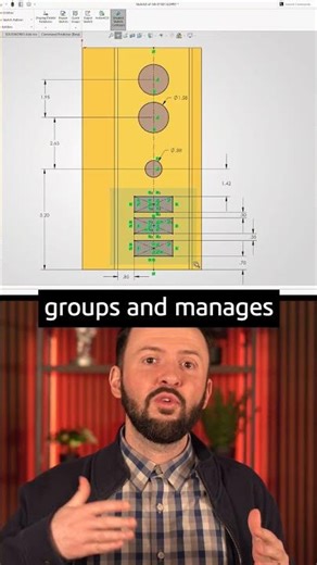 🔢 Sketch Relations in #SOLIDWORKS 2026 #design #cad