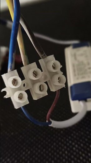 ⚡ Ceiling Light Wiring Connection | Easy Electrical Installation | MR Electrical Official #Shorts