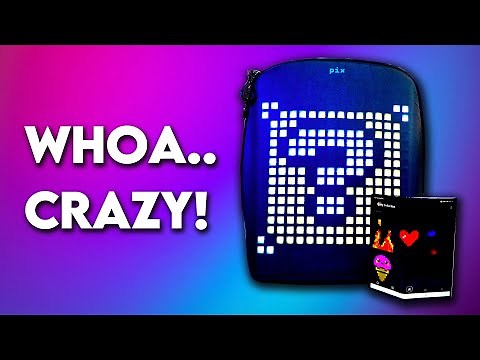 BEST BACKPACK 2020 with LED DISPLAY - PIX Backpack Review!