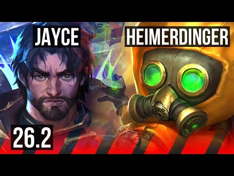 JAYCE vs HEIMERDINGER (TOP) | Good KDA: 14/3/10 | EUW Diamond | 26.2