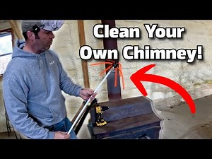 Stop Paying for Chimney Sweeps! Clean It Yourself with this Drill Tool